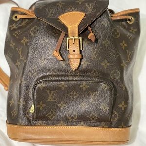 Louis Vuitton Montsouris Mm vintage backpack